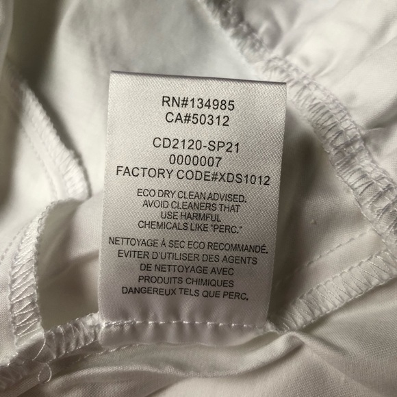 For Love and Lemons Jackson Mini Dress NWT White Size XS Milkmaid Farmhouse - Picture 14 of 14